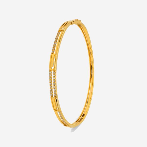 Timeless Allure Gold Bangle